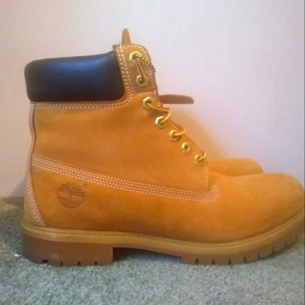 Suede Timberland boots